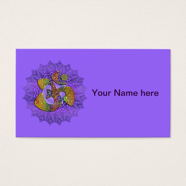 Symbole universel OM / AUM - Ornement (Devant)