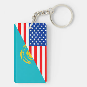 symbole usa Kazakhstan pays demi drapeau de l'amér