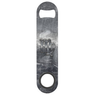 Symbole Virgo Zodiac Grunge Style Distressed