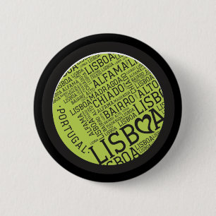 Symbole von Portugal - Lissabon Lissabon Button