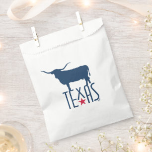 Symbole von Texas, Longhorn, Marine Geschenktütchen