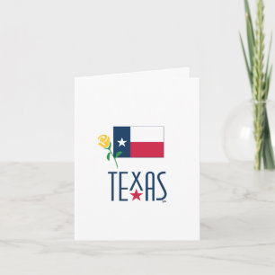 Symbole von Texas, Texas und Gelb Rose
