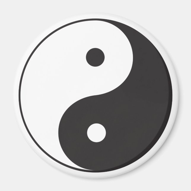 SYMBOLE YIN Yang Magnet (Devant)