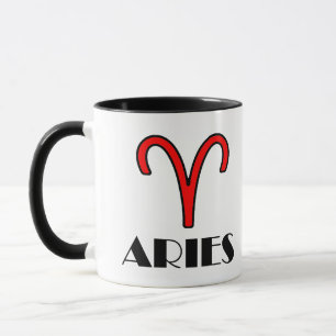 Symbole Zodiac Aries 11 oz. com Designer Mug en ro