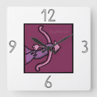 SYMBOLE Zodiaque Astrologie Horloge murale Sagitta