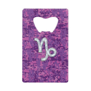 SYMBOLE Zodiaque Capricorne sur Camo numérique Fuc