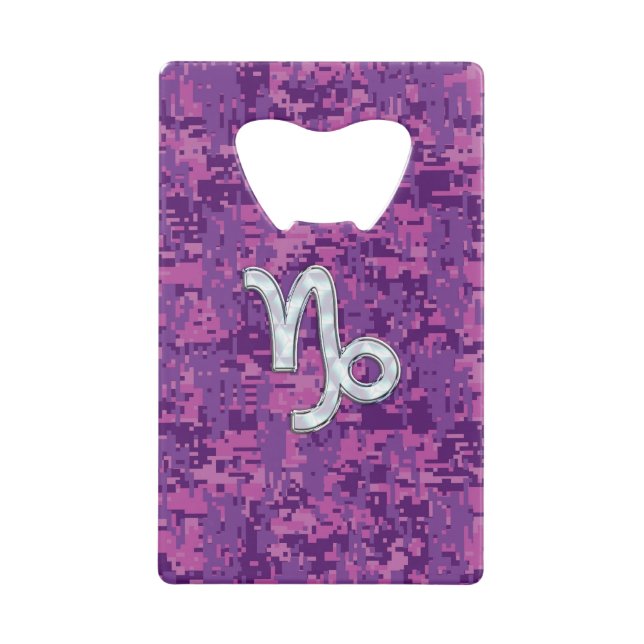 SYMBOLE Zodiaque Capricorne sur Camo numérique Fuc (Devant)