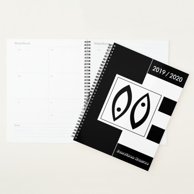 Symbole zodiaque de l'année personnalisée Poissons (Devant avec enveloppe)