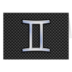 SYMBOLE Zodiaque Gemini Style fibre de carbone cha