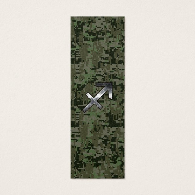 Symbole zodiaque Sagittarius sur Camo numérique Wo (Devant)