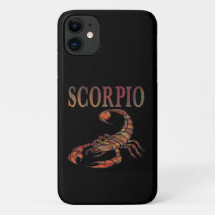 SYMBOLE Zodiaque Scorpio coque iphone noir