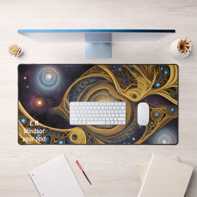 Symboles anciens dans le design abstrait vibrant (Bureau 1)