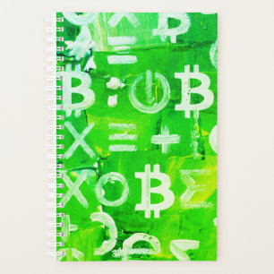 Symboles de Bitcoin (Bright Profit Green - 6)