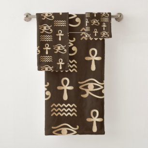 Symboles égyptiens antiques Ankh Oeil de Horus