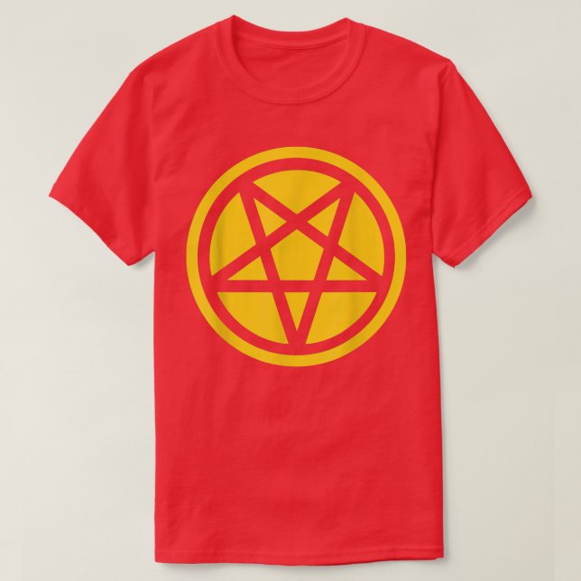 Symbolische Wanderpfeife Wicca 332 T-Shirt (Design vorne)