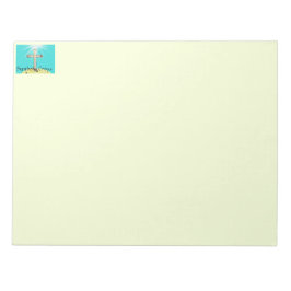 Symbolisches Kreuz Notizblock