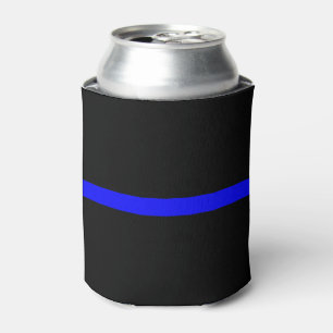 Symbolisches Memorial zu Thin Blue Line auf einer Dosenkühler