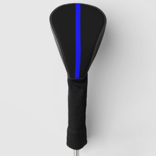 Symbolisches Thin Blue Line-Grafikdesign Golf Headcover