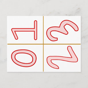 Symbolkarten zur Verbesserung und Klärung von Taro Postkarte