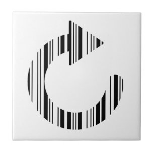 SYMBOLLEISTE BARCODE neu laden Computer-Barcode-Mu Fliese