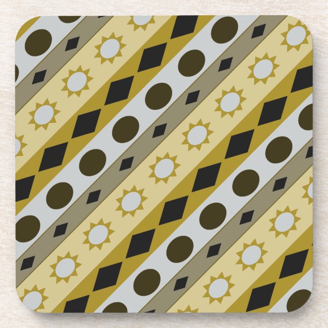 SYMBOLS kleiner Druck diagonal Getränkeuntersetzer (Vorderseite)