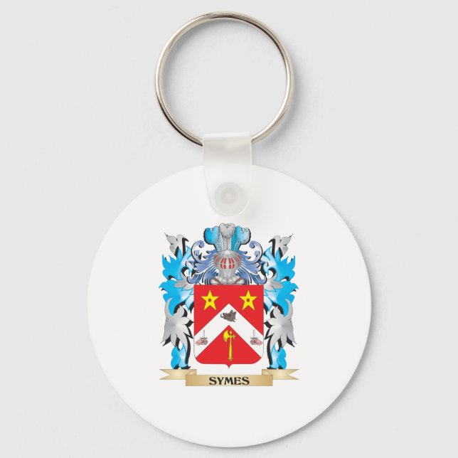 Symesenüberzug - Familienwappen Schlüsselanhänger (Vorderseite)