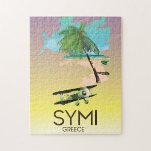 Symi Greece Reiseplakat