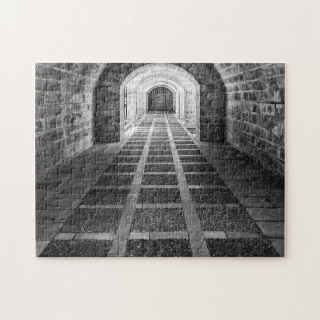 Symmetrie in Schwarz/Weiß (Horizontal)