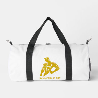 Symmetrie ist Kunst Goldenes Zeitalter Bodybuildin Duffle Bag