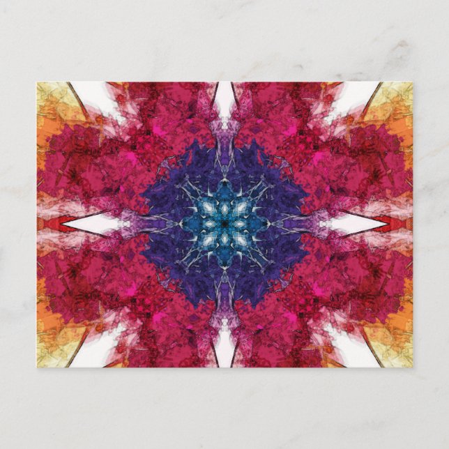 Symmetriepunkte Postkarte (Vorderseite)