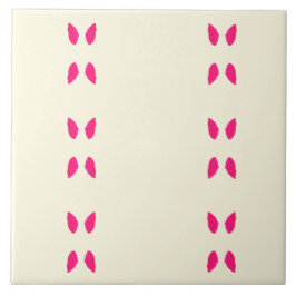 Symmetrische Keramik Fliese