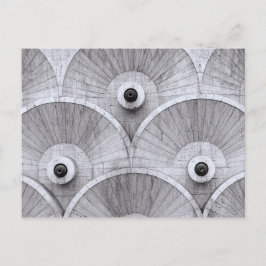 Symmetrische Muster in Jerewan, Armenien. Postkarte