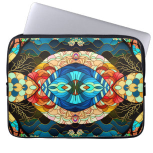 SYMMETRISCHE WÄLDER JAPANESE ART STYLE LAPTOPSCHUTZHÜLLE