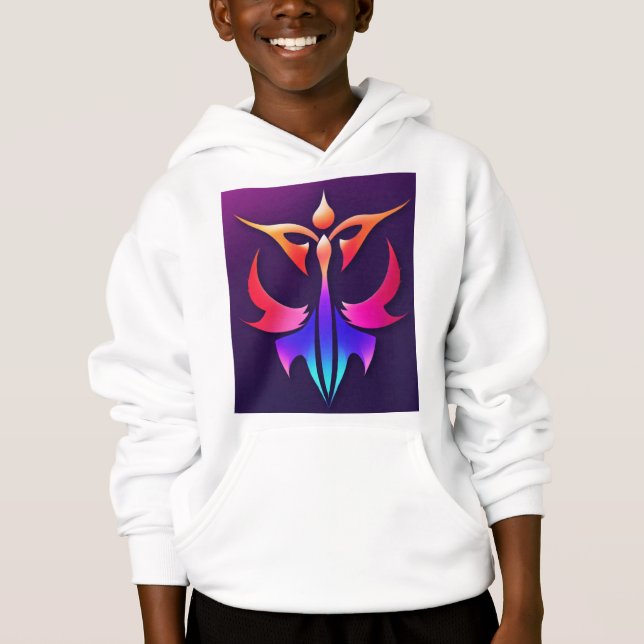 Symmetrischer Dragon-Logo-T - Shirt - Moderne Mini (Vorderseite)