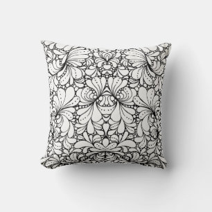 Symmetrisches Ethnic Ornament Kissen