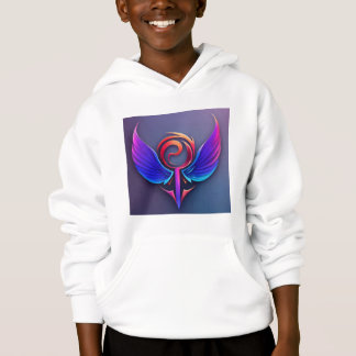 Symmetrisches Logo-T - Shirt-Design - Modernes und Hoodie