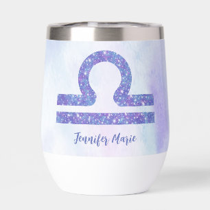 Sympa Libra Astrologie Signal Purple Personnalisé