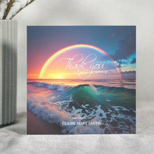 Sympathe MERCI Memorial Rainbow Ocean Water