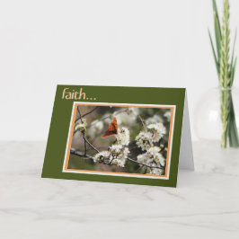 Sympathekarte: Schmetterling w verse on Faith Card Karte