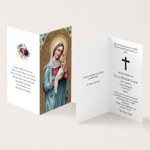 Sympathie Cartes saintes Mary   Sainte Vierge