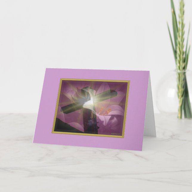 Sympathie de Personnaliser ou carte de Pâques (Devant)