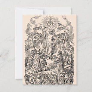 Sympathie funéraire espagnole Carte Sainte Merci