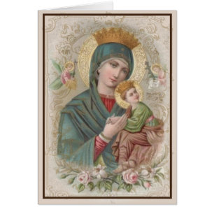 Sympathie funéraire religieuse Vierge Marie Merci