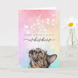 Sympathie für den Verlust einer Tortie-Katze mit R Karte