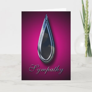 Sympathie Pour Votre Carte De Perte   Avec sympath