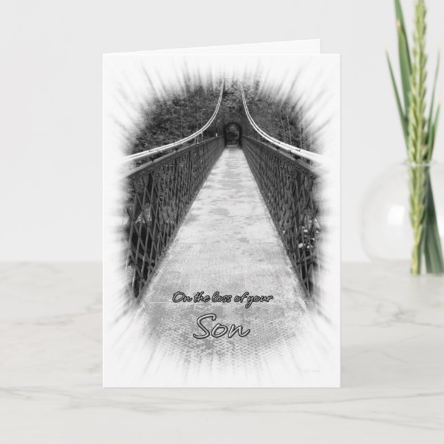 Sympathie sur la perte de votre carte de pont Son (Devant)