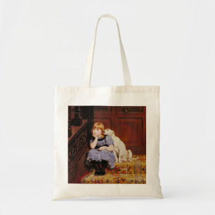 Sympathie (von Briton Riviere) Tragetasche