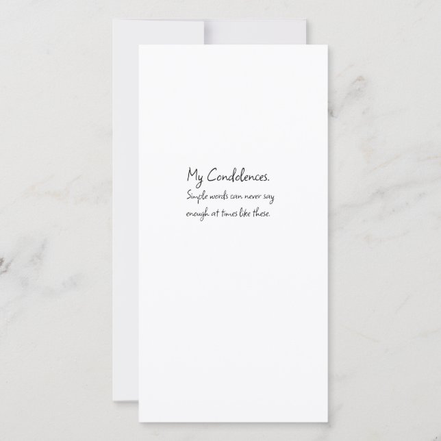 Sympathiekarte (Rückseite)