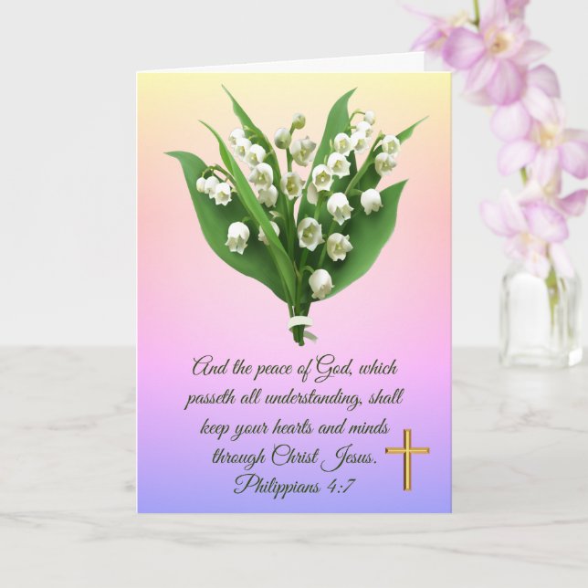 Sympathiekarte Karte (Orchidee)
