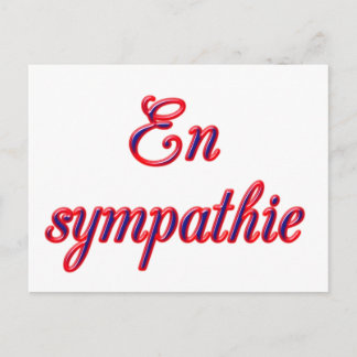Sympathiekarte Postkarte